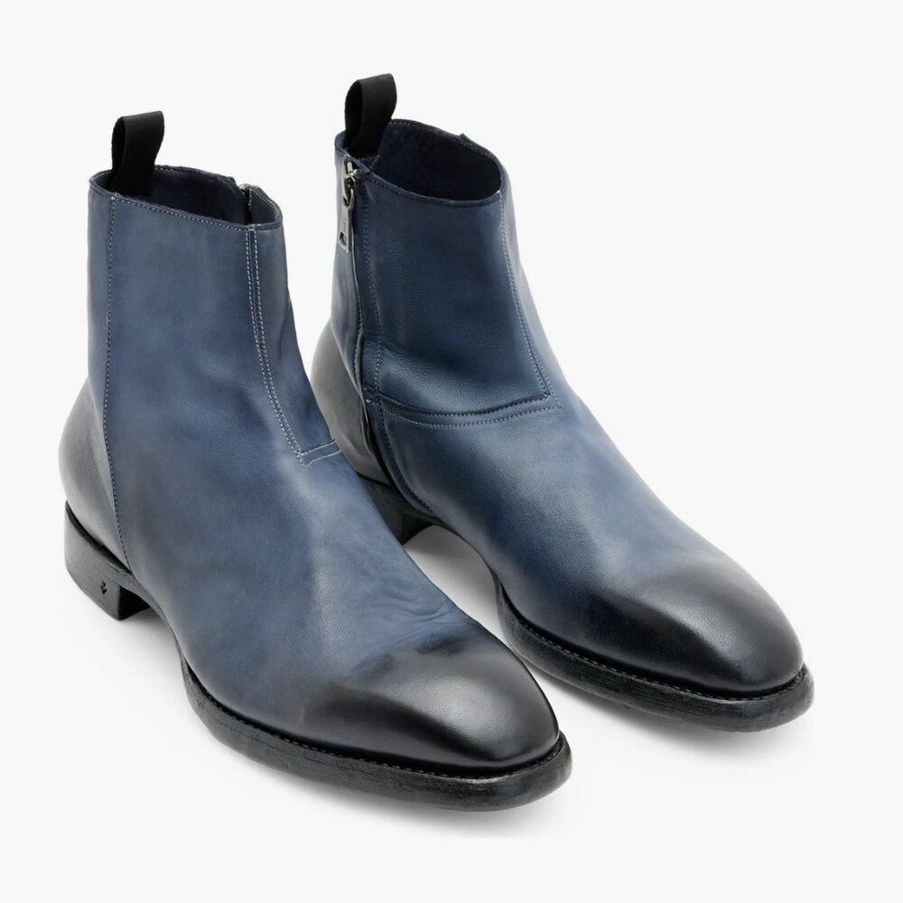 John Varvatos Blue Stone Regent Boots 11